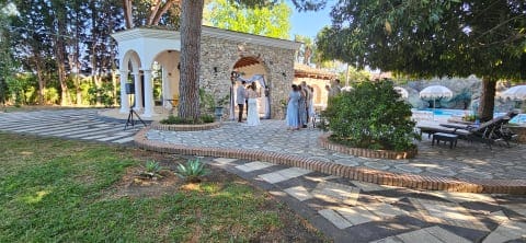 Rito simbolico a Taormina - Villa