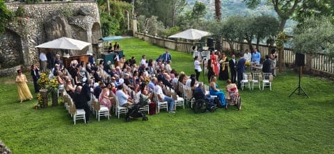 Secular ceremony in Barcellona P.G. — Parco Jalari