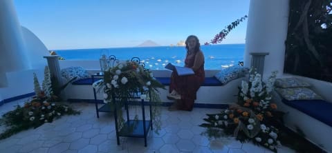 Vow renewal on Stromboli — Aeolian Islands