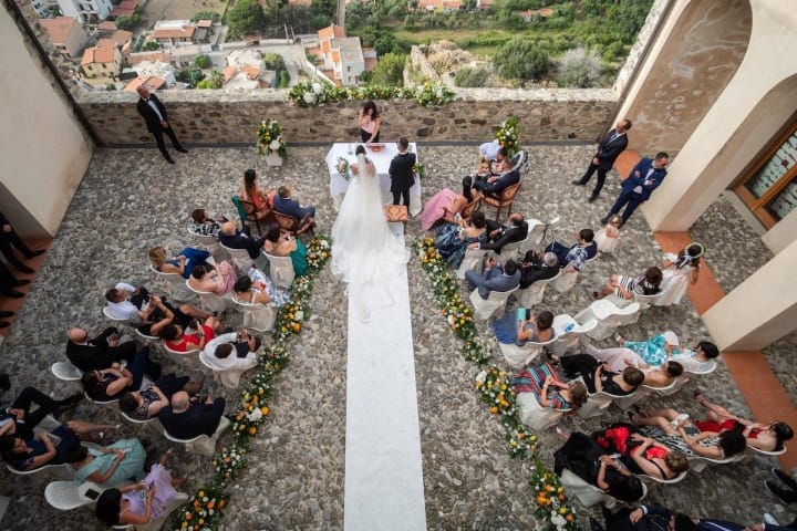 Symbolic wedding in Catania